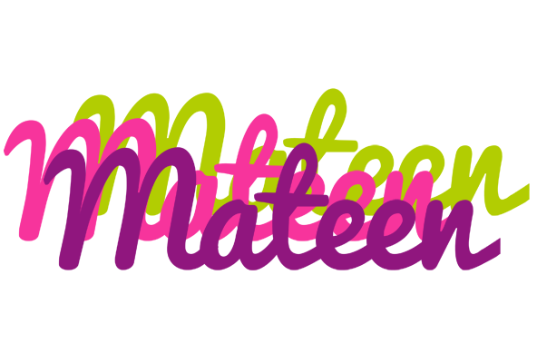 Mateen flowers logo