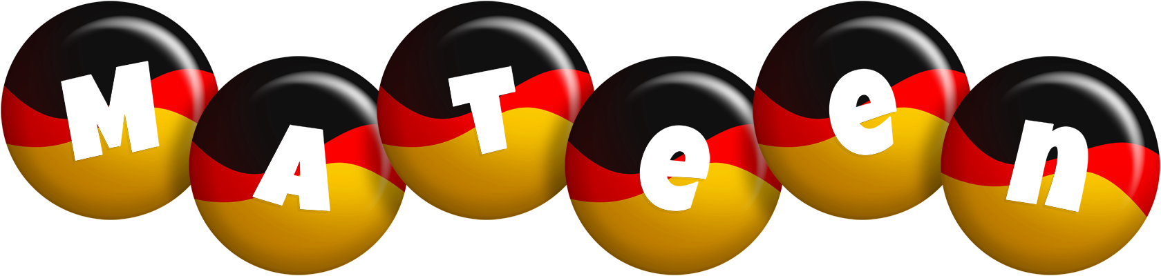 Mateen german logo