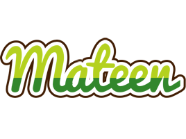 Mateen golfing logo