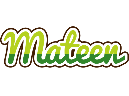 Mateen golfing logo