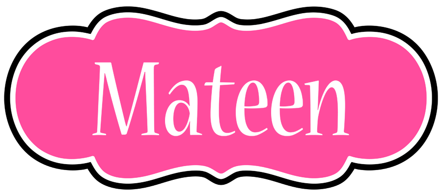 Mateen invitation logo