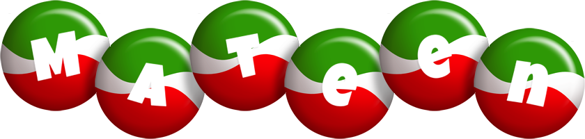 Mateen italy logo