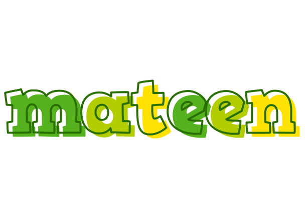Mateen juice logo