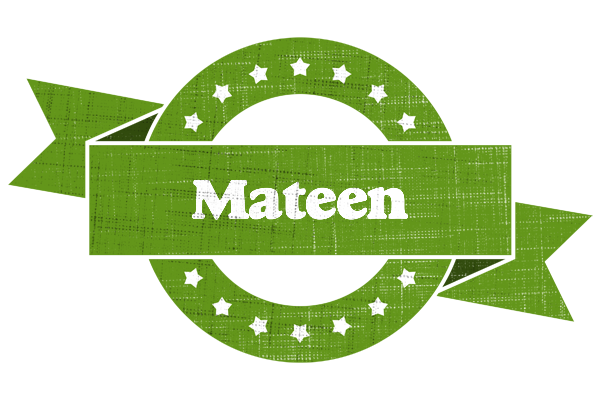 Mateen natural logo