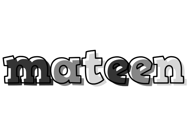 Mateen night logo