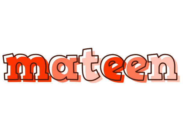 Mateen paint logo