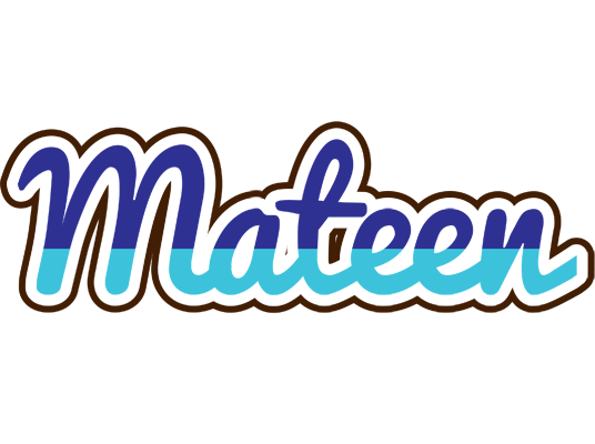 Mateen raining logo