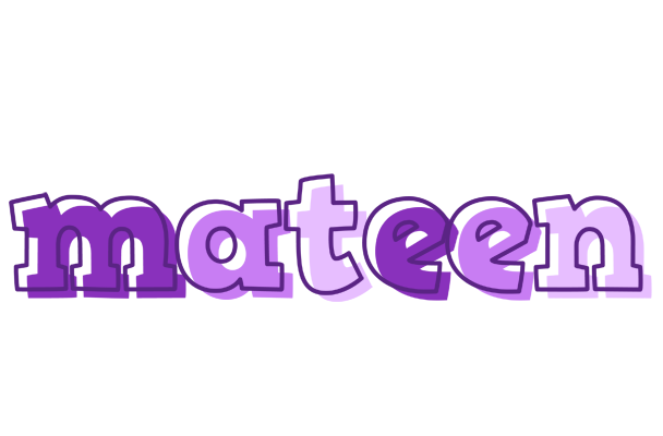 Mateen sensual logo