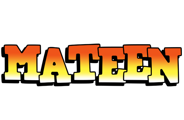 Mateen sunset logo
