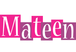 Mateen whine logo