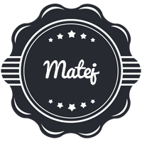 Matej badge logo