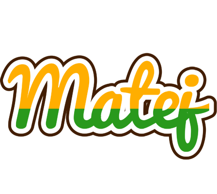 Matej banana logo