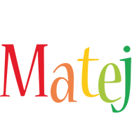 Matej birthday logo