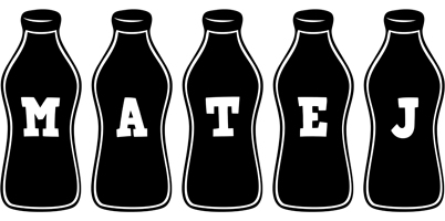 Matej bottle logo