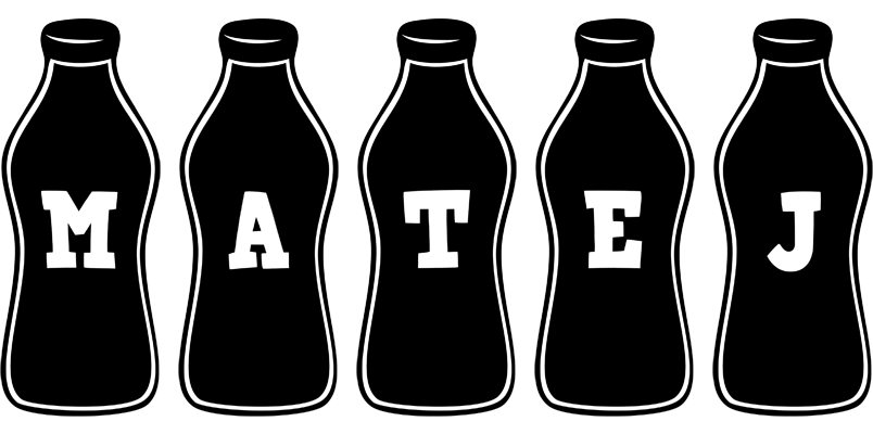 Matej bottle logo