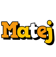 Matej cartoon logo