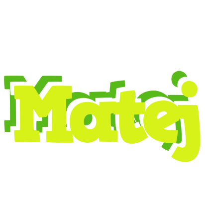 Matej citrus logo