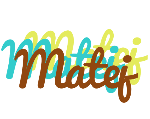 Matej cupcake logo