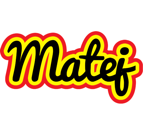 Matej flaming logo
