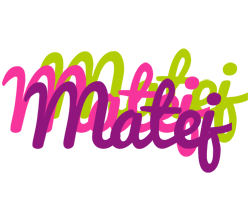 Matej flowers logo