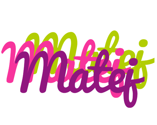 Matej flowers logo