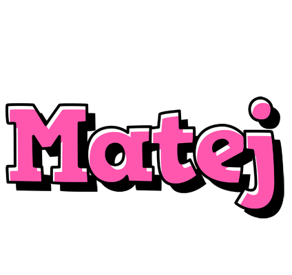 Matej girlish logo