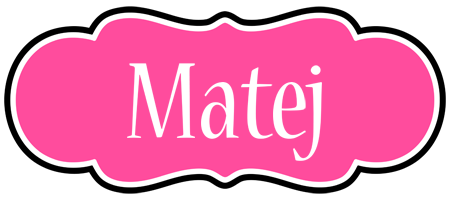 Matej invitation logo