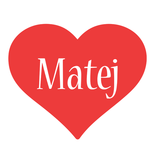 Matej love logo