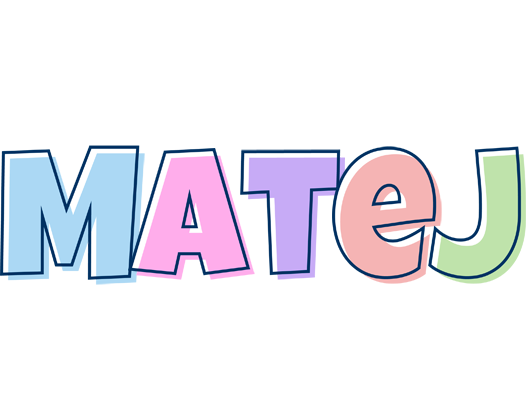 Matej pastel logo