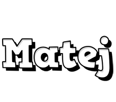 Matej snowing logo