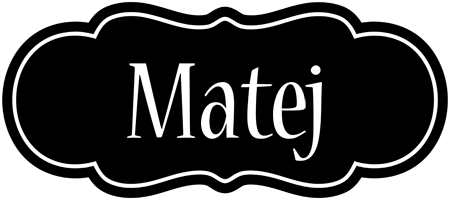 Matej welcome logo