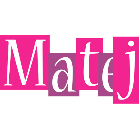 Matej whine logo