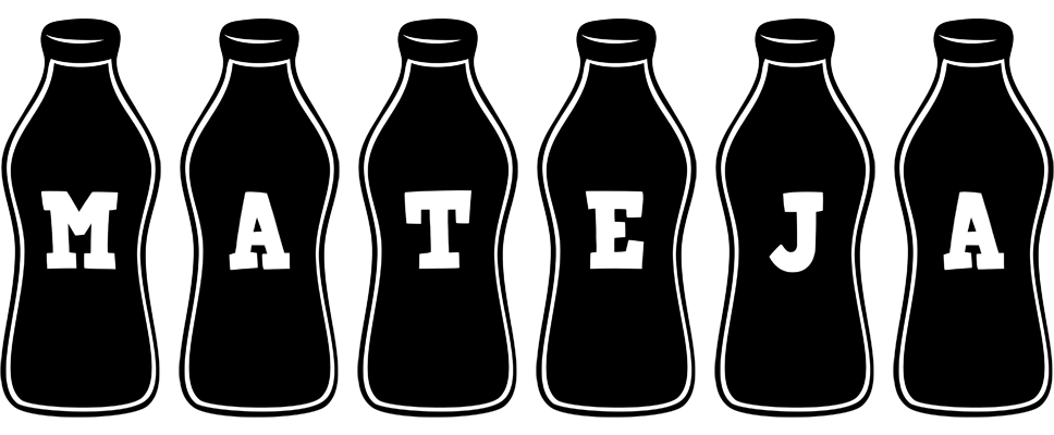 Mateja bottle logo