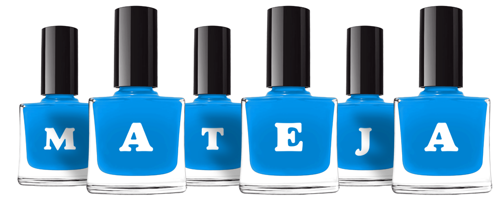 Mateja glossy logo