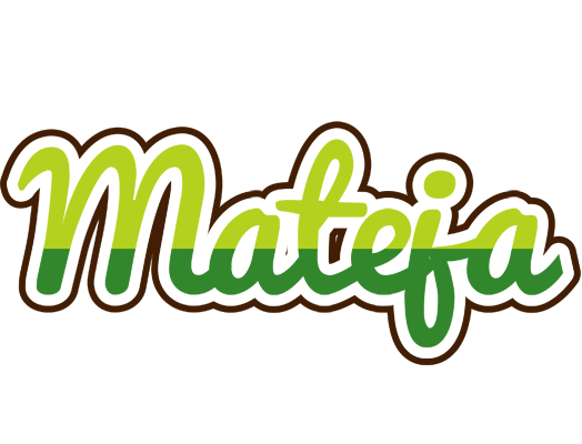Mateja golfing logo