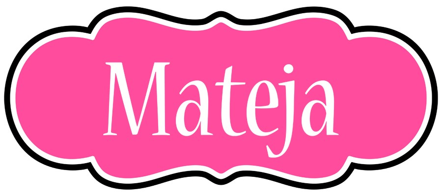 Mateja invitation logo