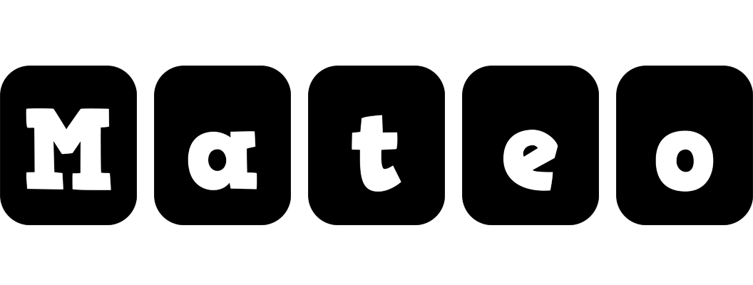 Mateo box logo