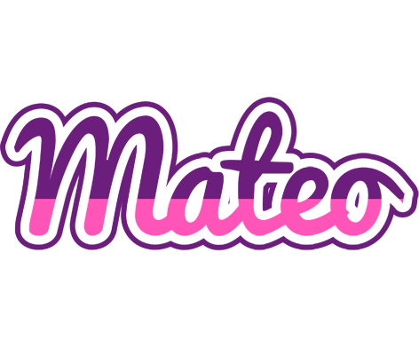 Mateo cheerful logo