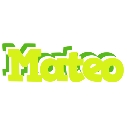 Mateo citrus logo