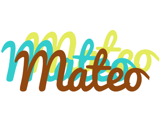Mateo cupcake logo