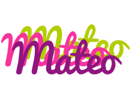 Mateo flowers logo