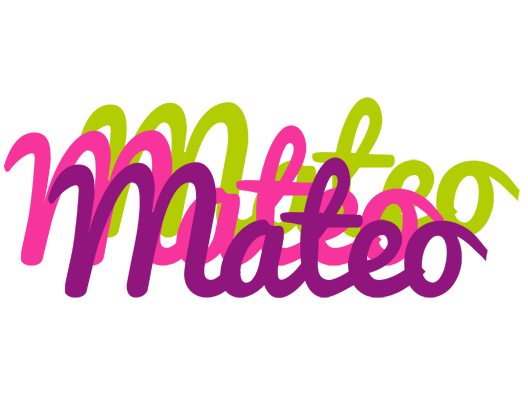 Mateo flowers logo