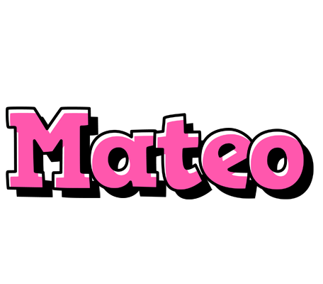 Mateo girlish logo