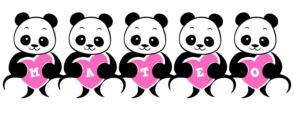 Mateo love-panda logo