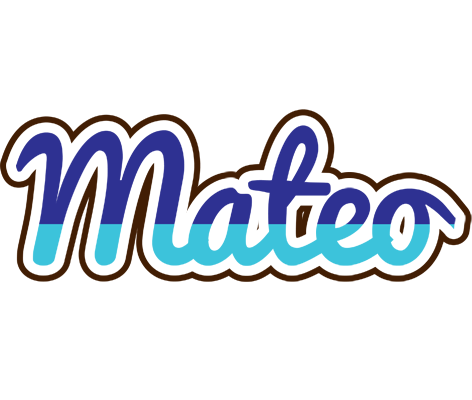 Mateo raining logo