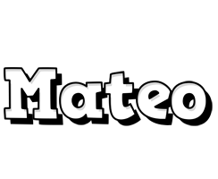 Mateo snowing logo