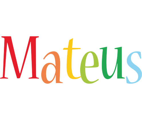 Mateus birthday logo