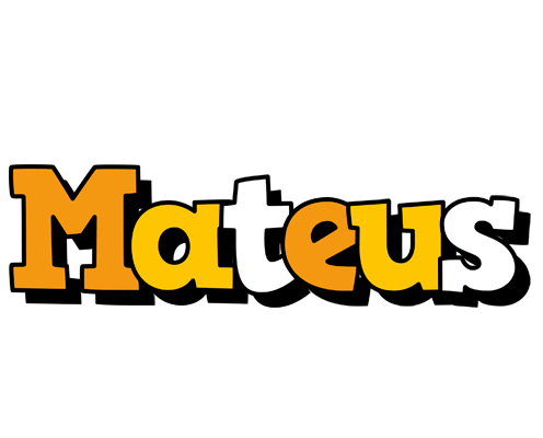 Mateus cartoon logo
