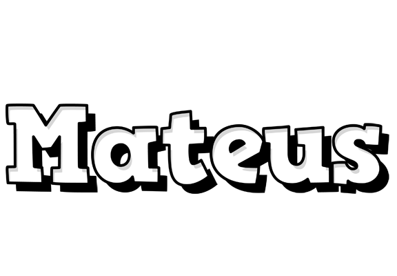 Mateus snowing logo