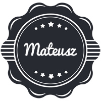 Mateusz badge logo